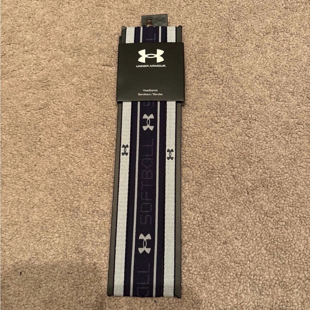 NWT Under Armour Softball Headbands - 3 Pack